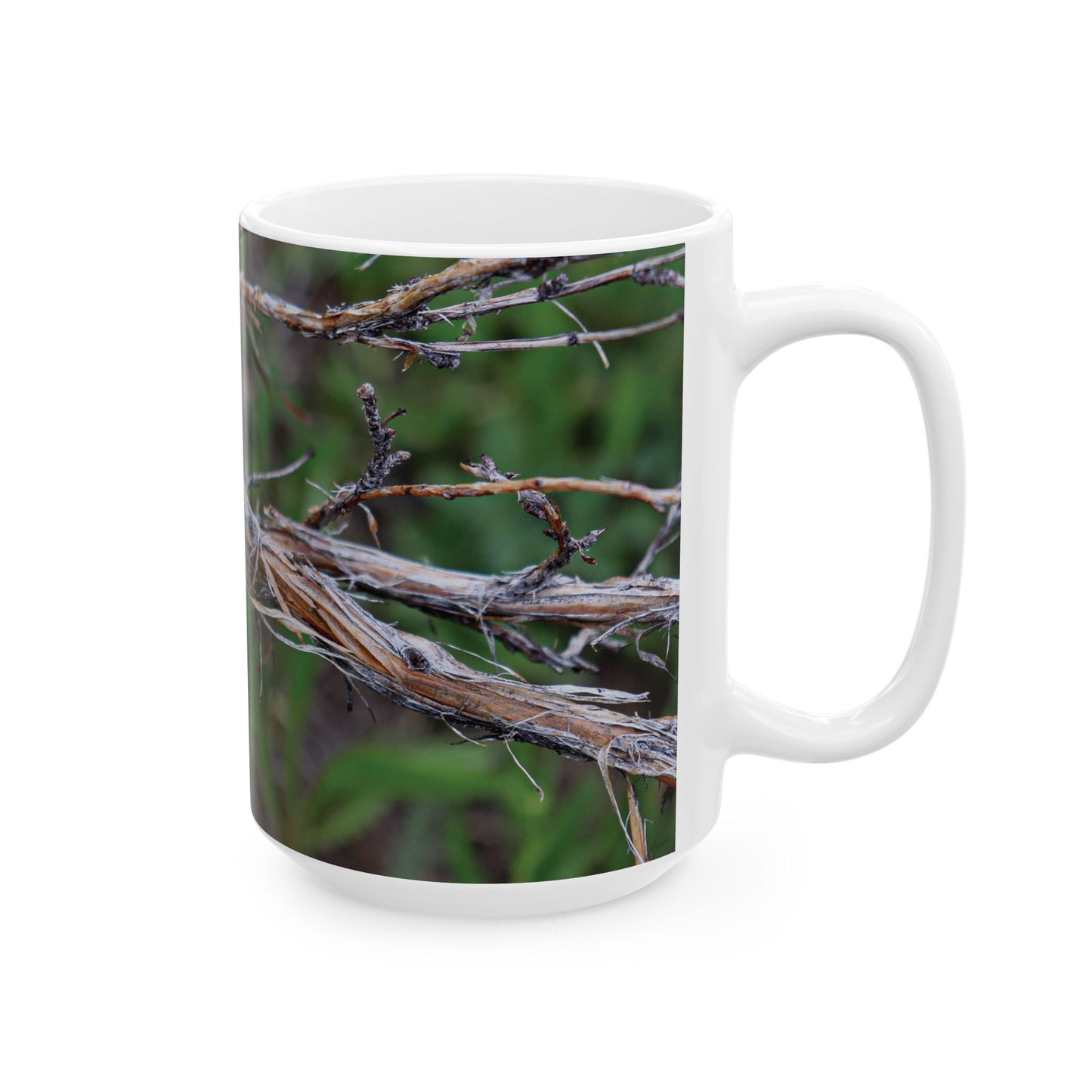 Quiet Resilience: "Wildflowers in the Willows" - Coffee Mug (11oz, 15oz)