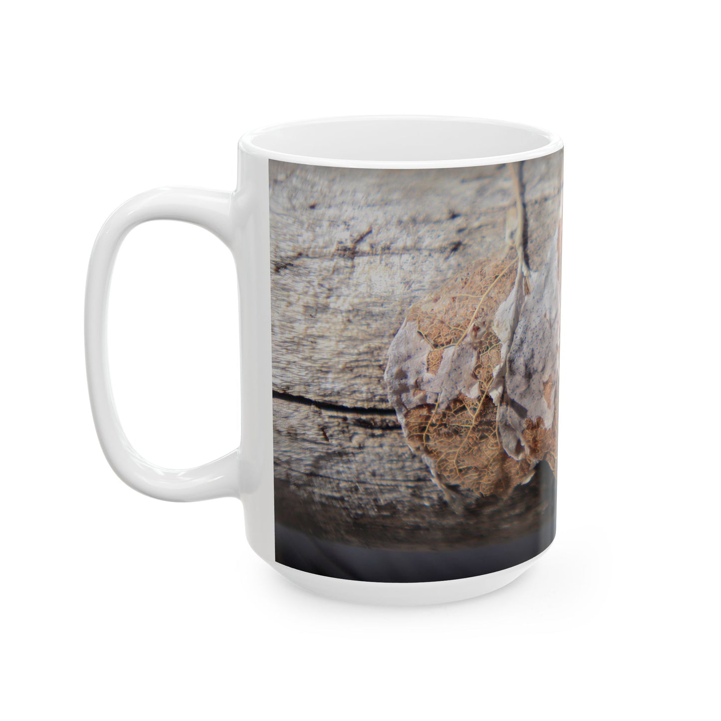 Remnants: "Skeletal Aspen Leaves" — Coffee Cup (11oz, 15oz)