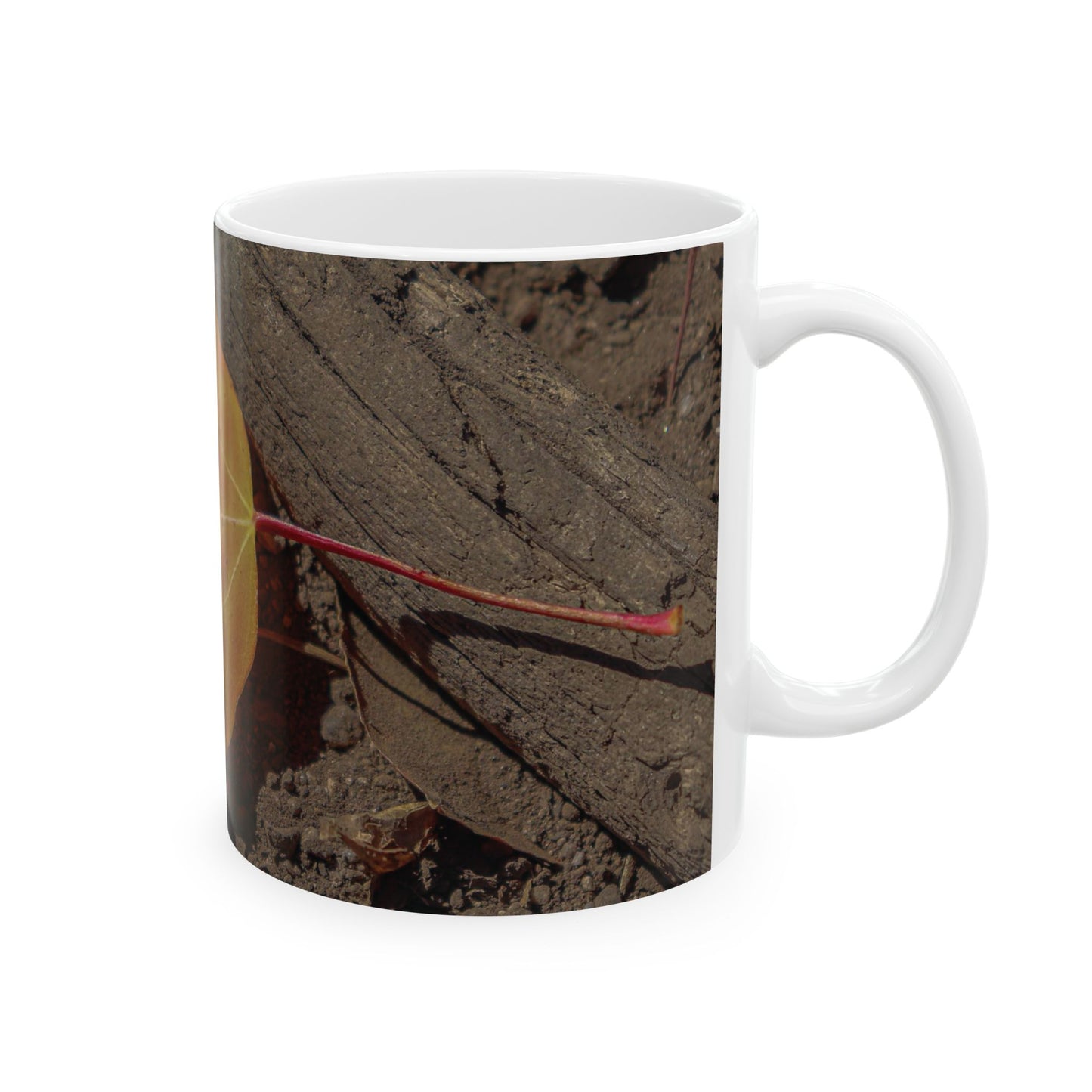 Quiet Resilience: "Autumn Leaf" - Coffee Mug (11oz, 15oz)
