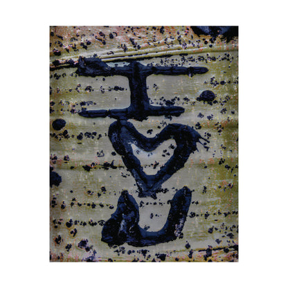Remnants: "I Heart You Aspen" - Museum-Grade Archival Print
