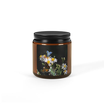 Quiet Resilience: "Butterflies on Wildflowers" - Candle
