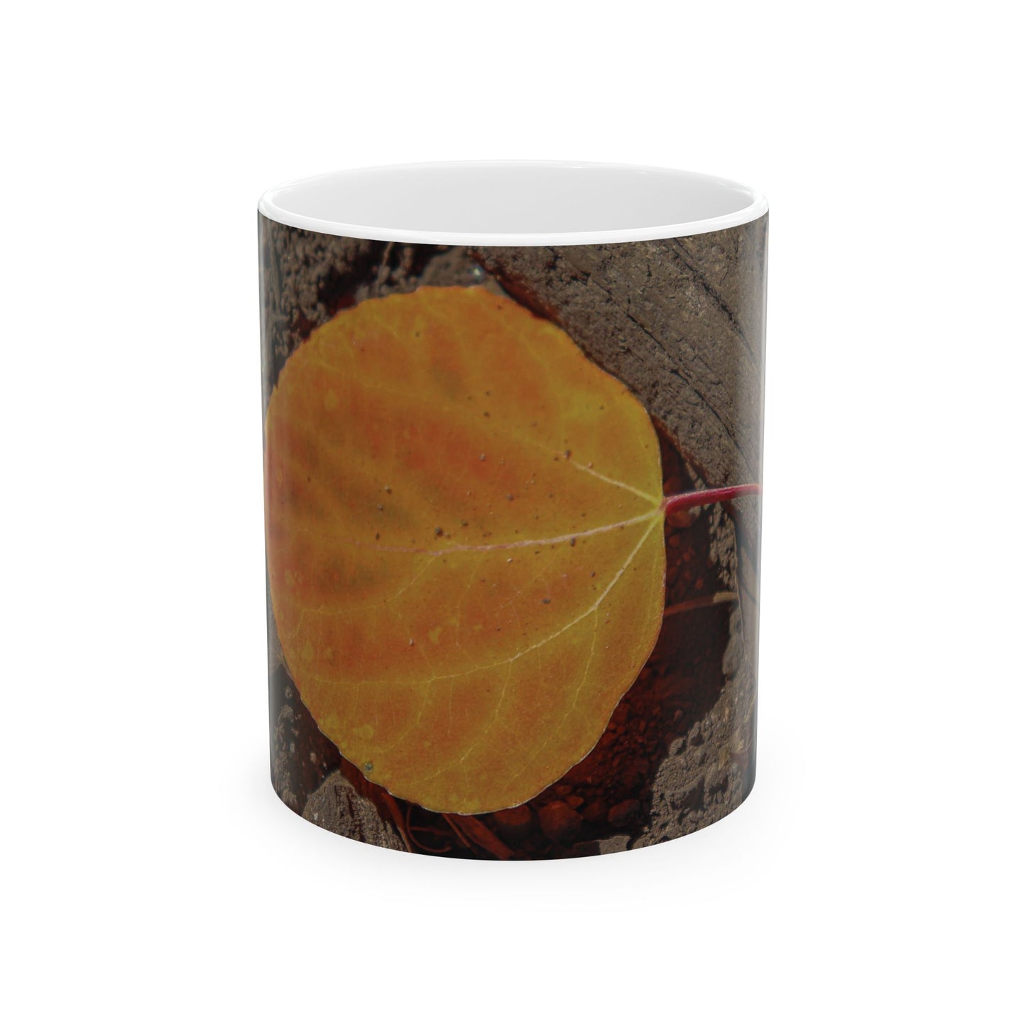 Quiet Resilience: "Autumn Leaf" - Coffee Mug (11oz, 15oz)