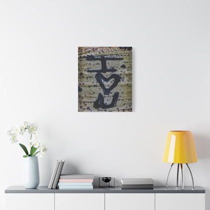 Remnants: "I Heart You Aspen" - Canvas Print