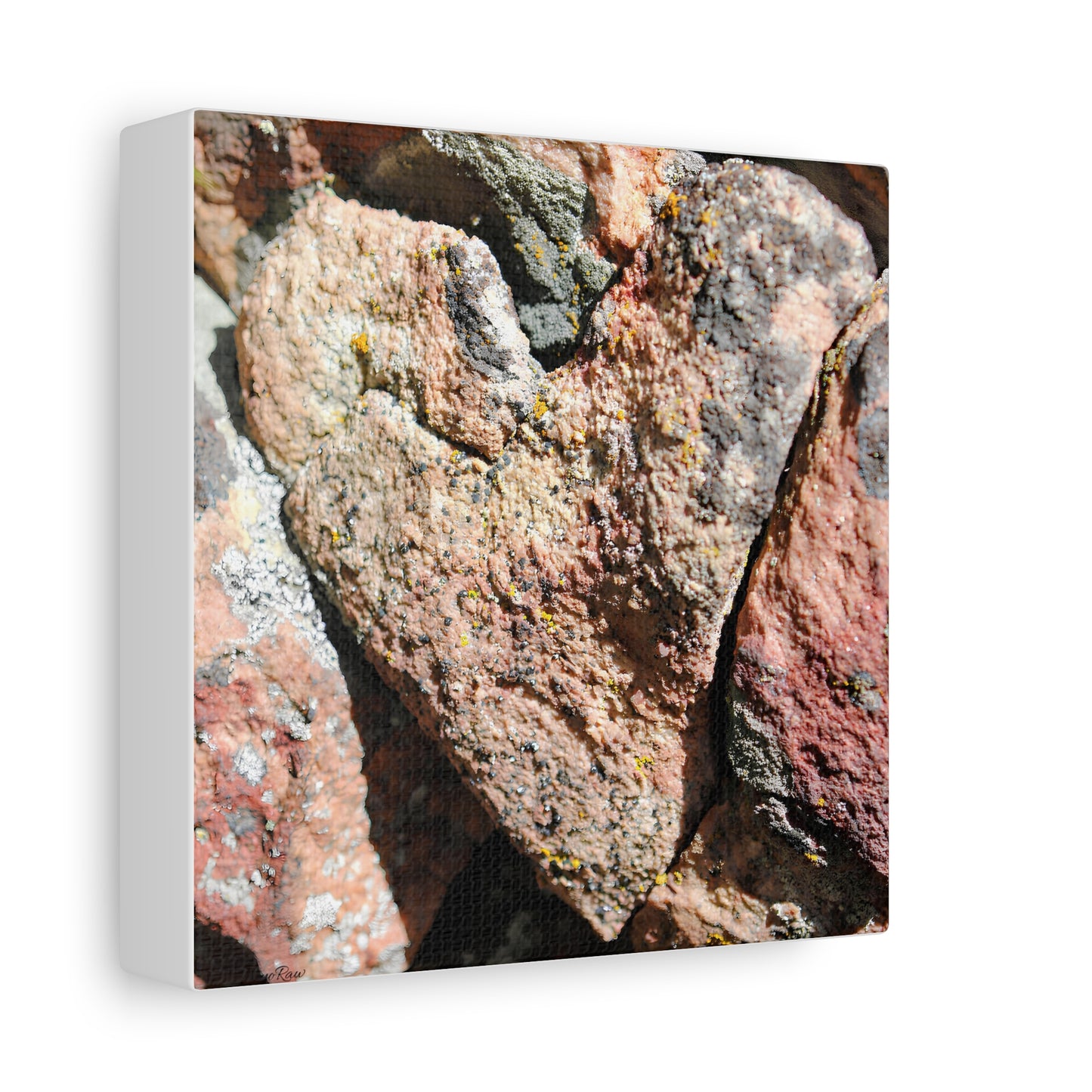 "Rock Heart" - Canvas Print