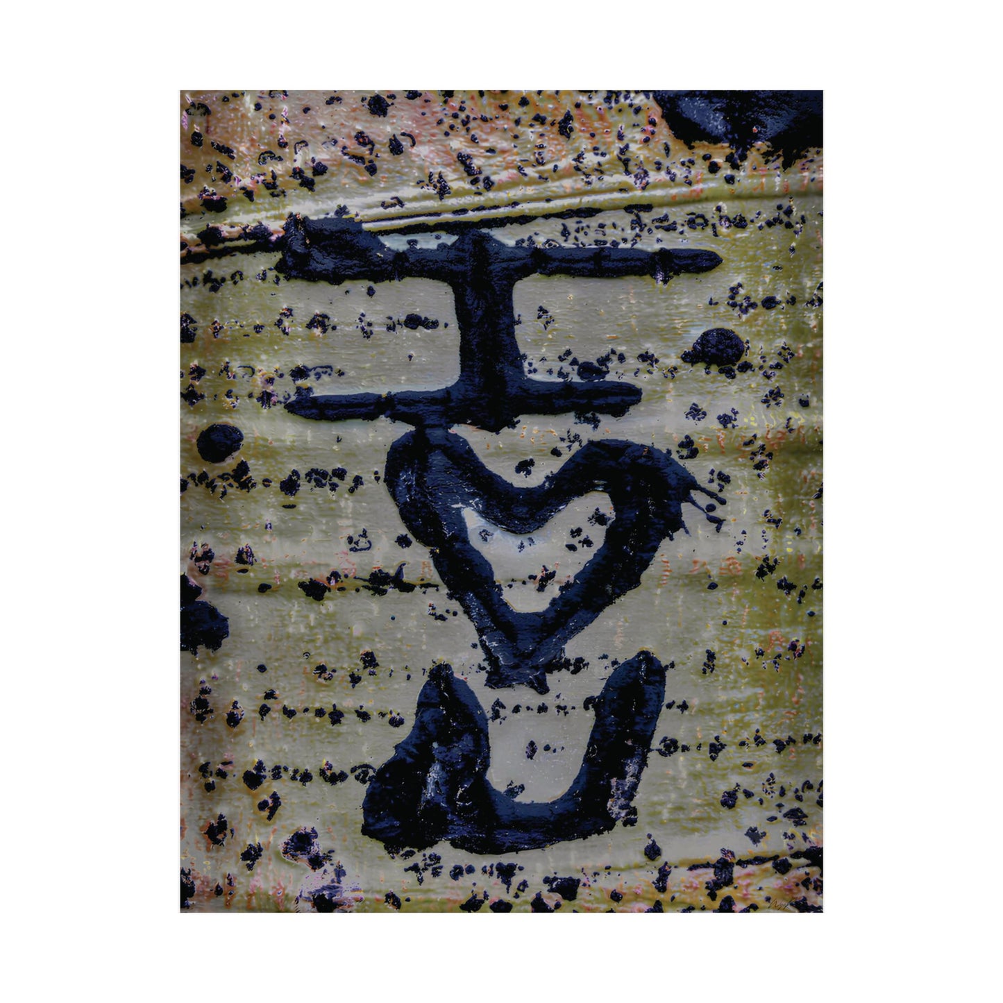 Remnants: "I Heart You Aspen" - Museum-Grade Archival Print