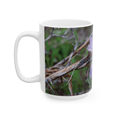 Quiet Resilience: "Wildflowers in the Willows" - Coffee Mug (11oz, 15oz)