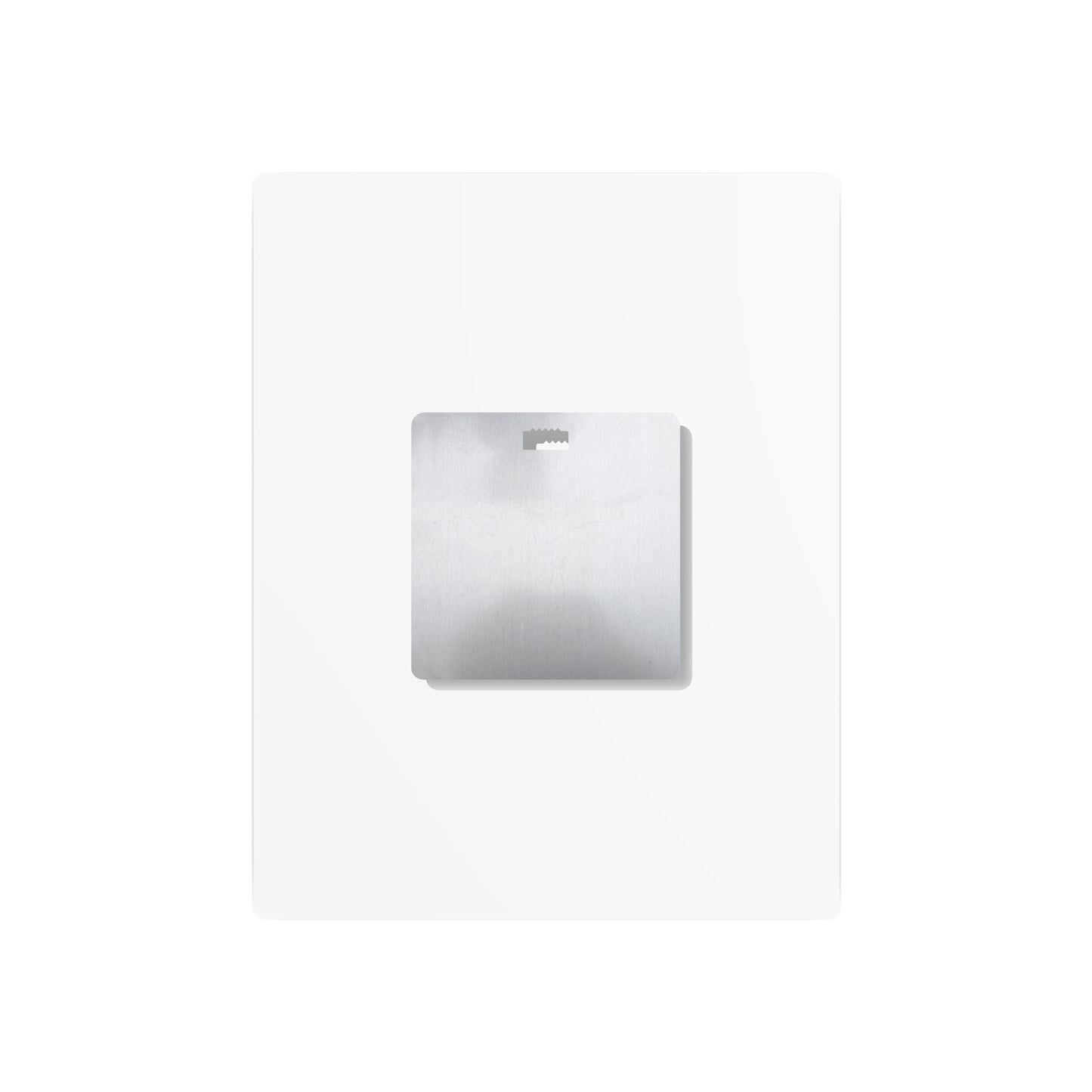 "Lilac Ice Crystals" - Metal Wall Art