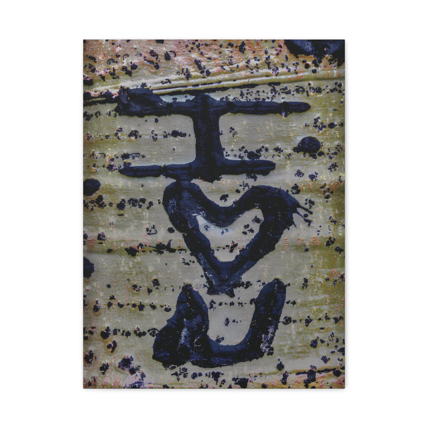 Remnants: "I Heart You Aspen" - Canvas Print