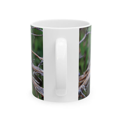 Quiet Resilience: "Wildflowers in the Willows" - Coffee Mug (11oz, 15oz)
