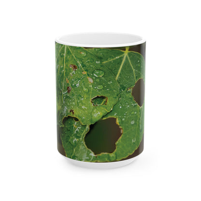 Quiet Resilience: "Crying Leaf" - Coffee Mug (11oz, 15oz)