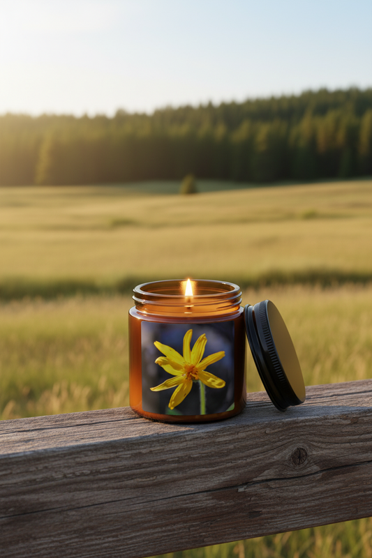 "Yellow Wildflower" - Candle