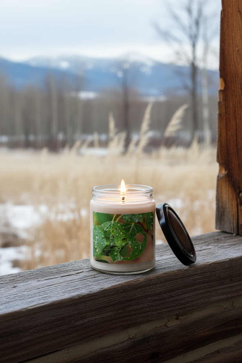 "Crying Leaf" - Candle