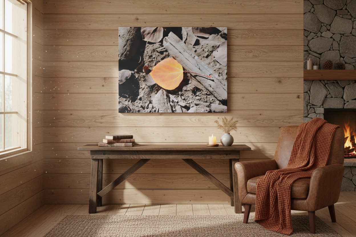 "Autumn Leaf"  - Canvas Print