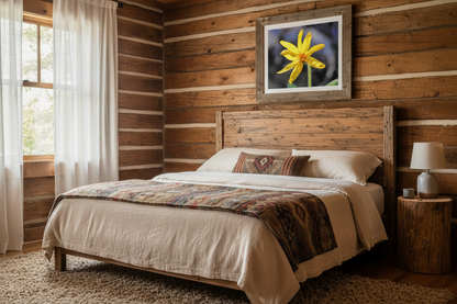 "Yellow Wildflower" - Museum-Grade Archival Print