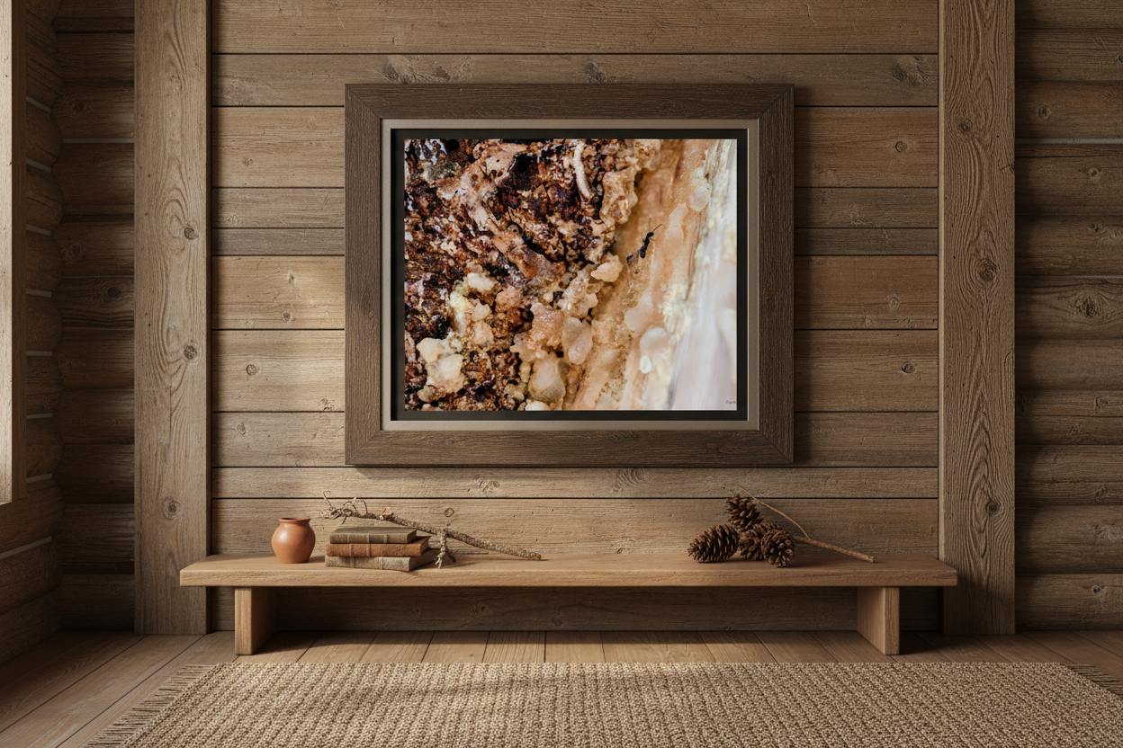 "Ant in the Sap" - Museum-Grade Archival Print