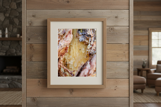 "Ants Encased in Sap" - Museum-Grade Archival Print