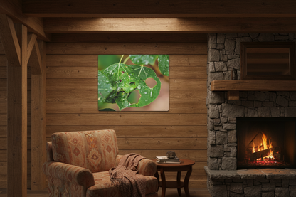 "Crying Leaf" - Metal Wall Art