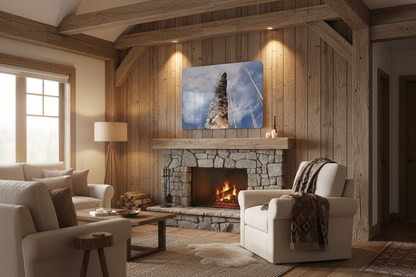 "Scorched Tree" - Metal Wall Art