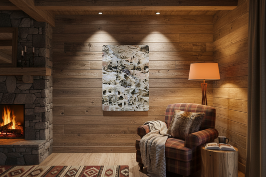 "Eagle's Nest in the Petroglyphs" - Metal Wall Art