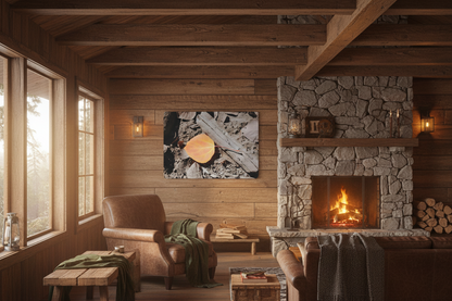 "Autumn Leaf" - Metal Wall Art