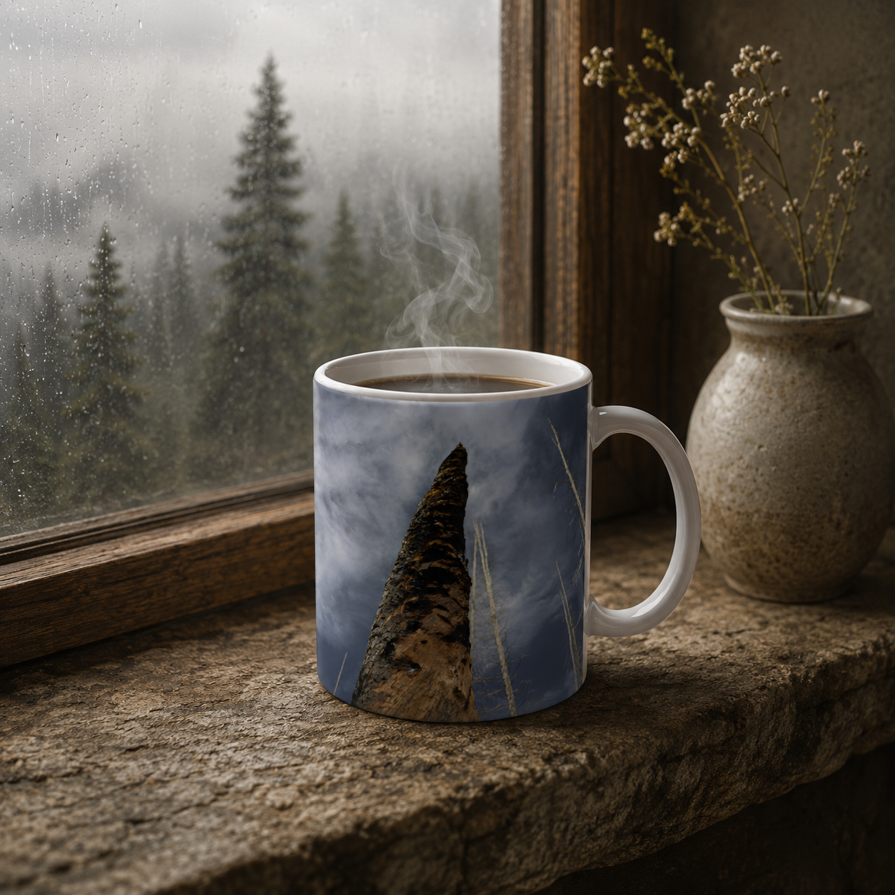 Remnants: "Scorched Tree" – Coffee Mug (11oz, 15oz)