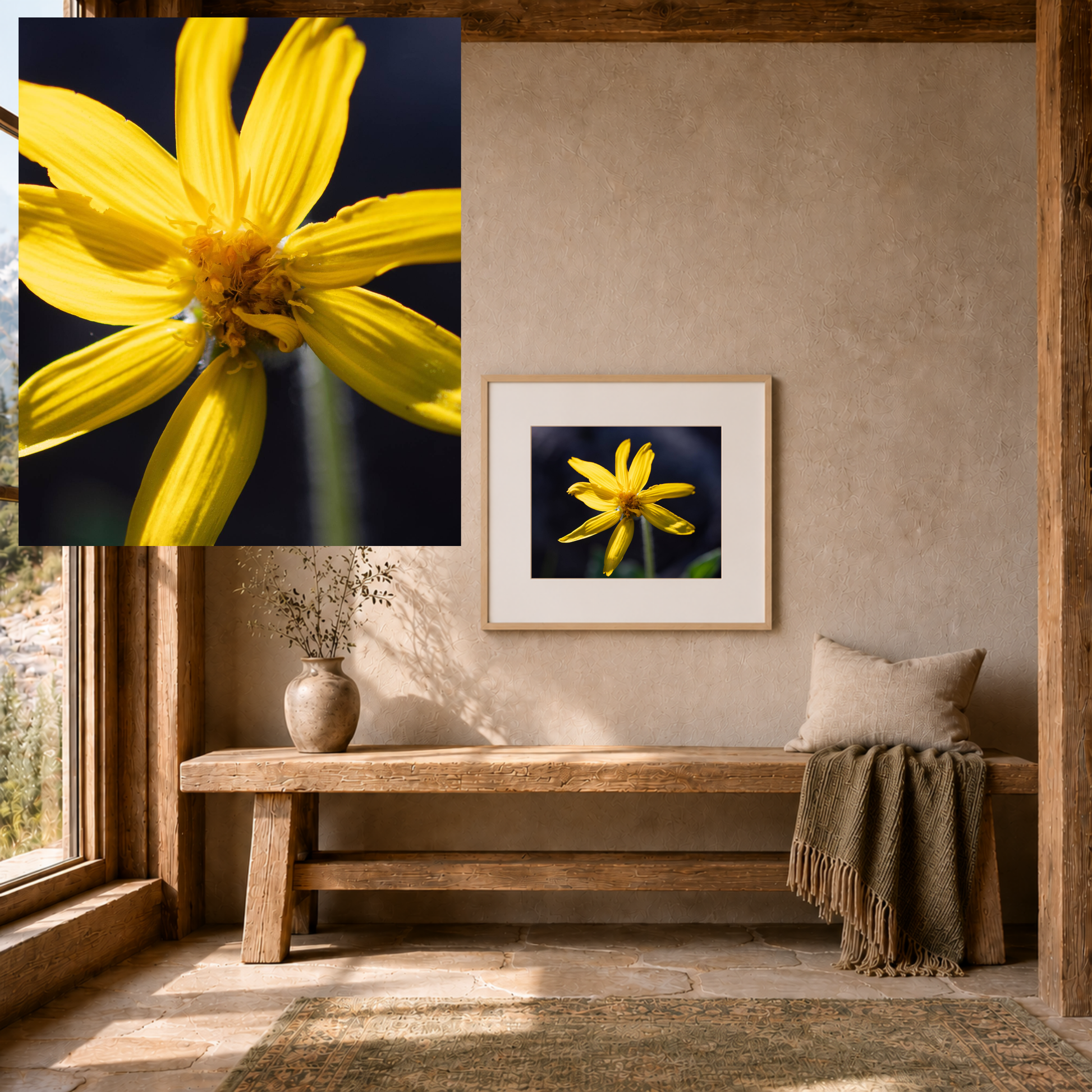 Yellow Wildflower — Quiet Resilience by WyoRaw