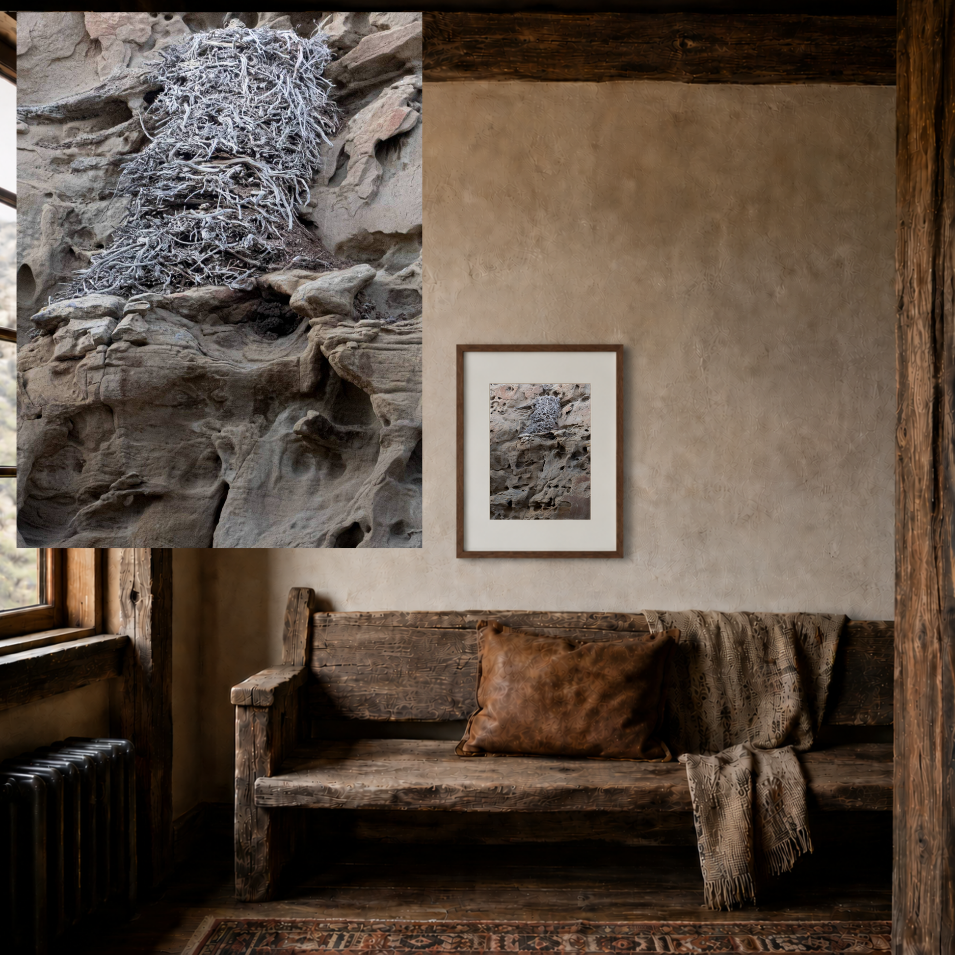 Eagle's Nest in the Petroglyphs — Weathered Time by WyoRaw