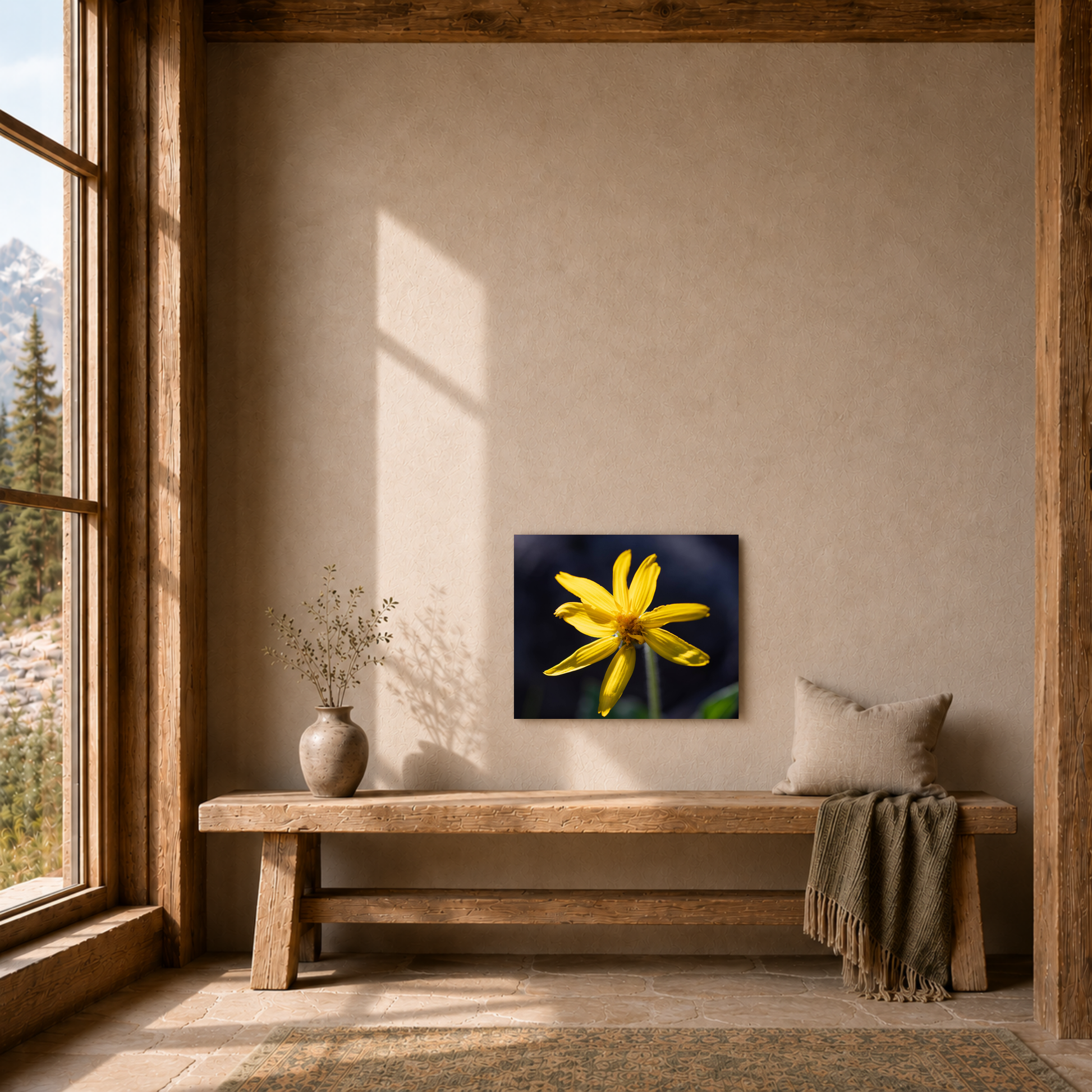 Yellow Wildflower — Quiet Resilience by WyoRaw
