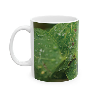 Quiet Resilience: "Crying Leaf" - Coffee Mug (11oz, 15oz)