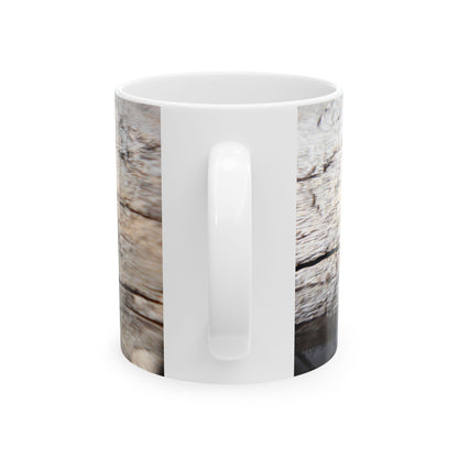 "Skeletal Aspen Leaves" — Coffee Cup (11oz, 15oz)