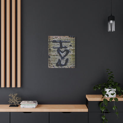 Remnants: "I Heart You Aspen" - Canvas Print
