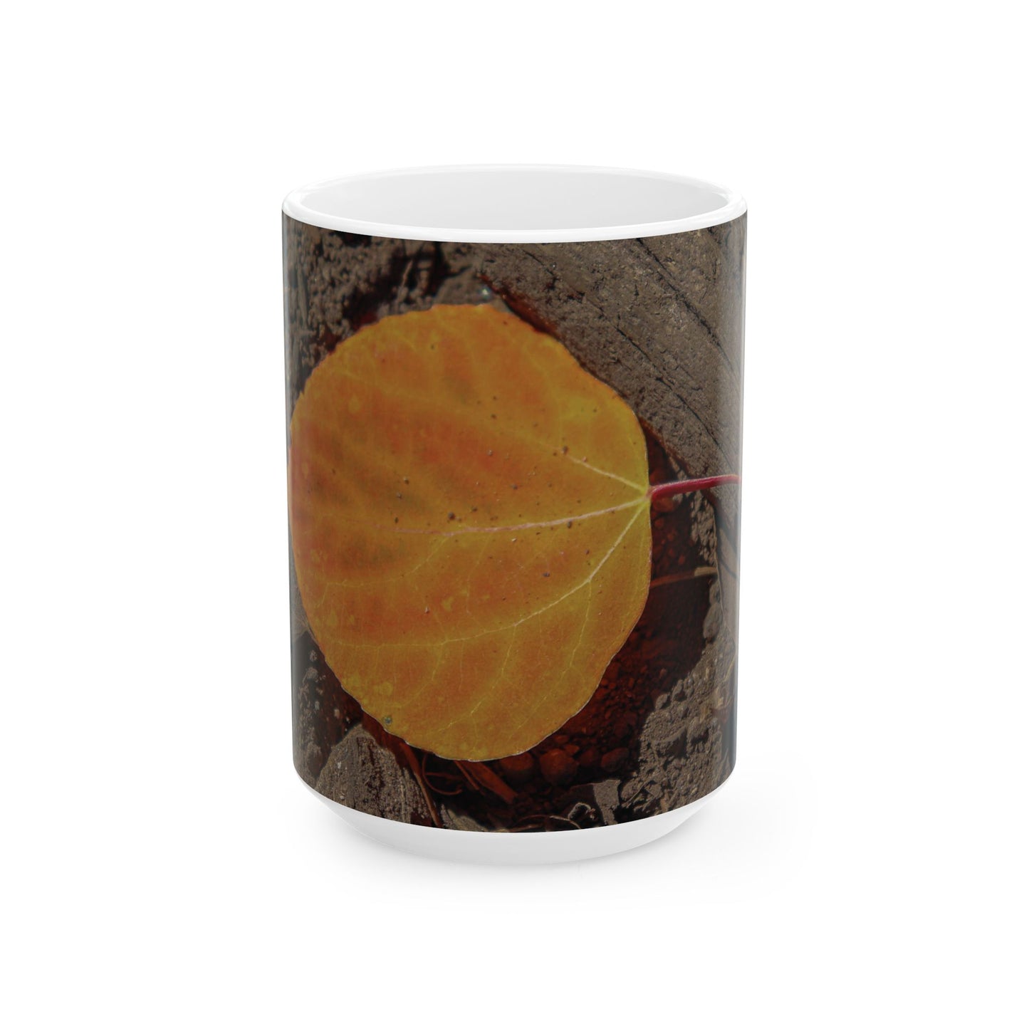 Quiet Resilience: "Autumn Leaf" - Coffee Mug (11oz, 15oz)