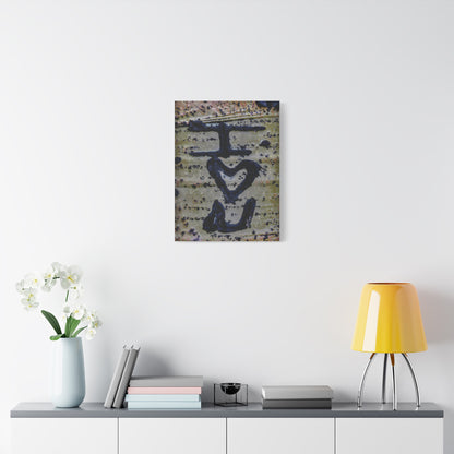 Remnants: "I Heart You Aspen" - Canvas Print