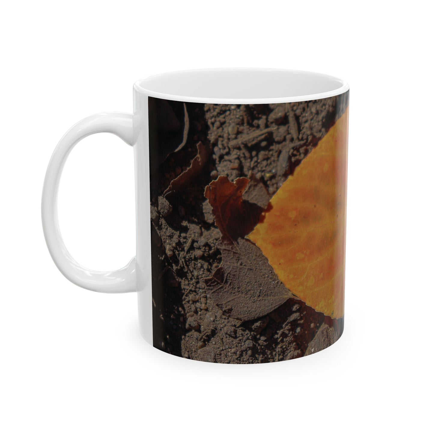 Quiet Resilience: "Autumn Leaf" - Coffee Mug (11oz, 15oz)