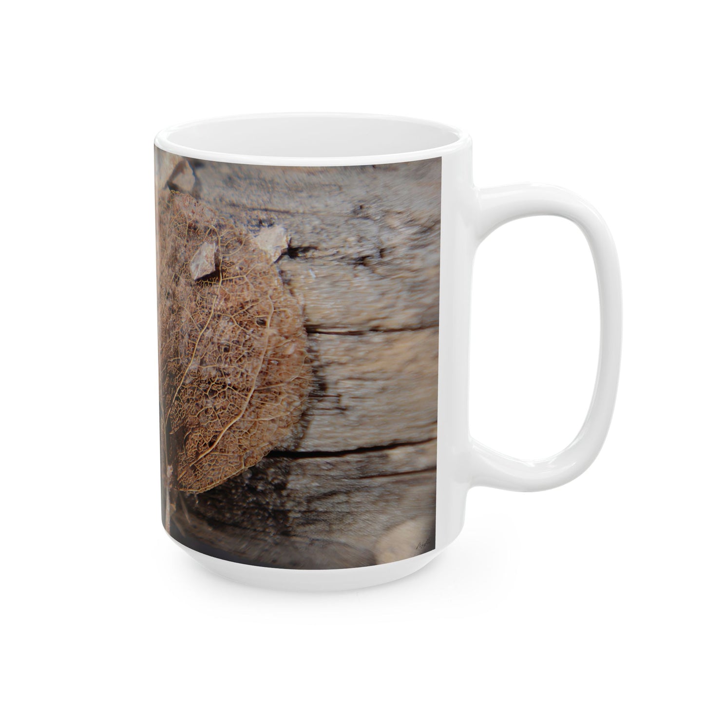 Remnants: "Skeletal Aspen Leaves" — Coffee Cup (11oz, 15oz)