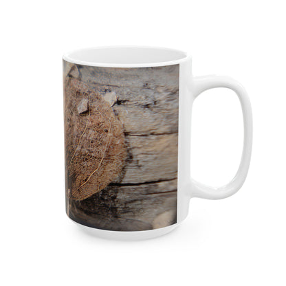 Remnants: "Skeletal Aspen Leaves" — Coffee Cup (11oz, 15oz)