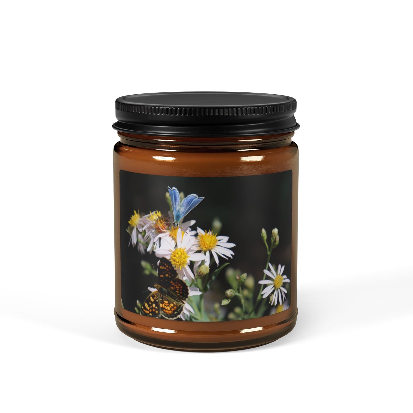 Quiet Resilience: "Butterflies on Wildflowers" - Candle