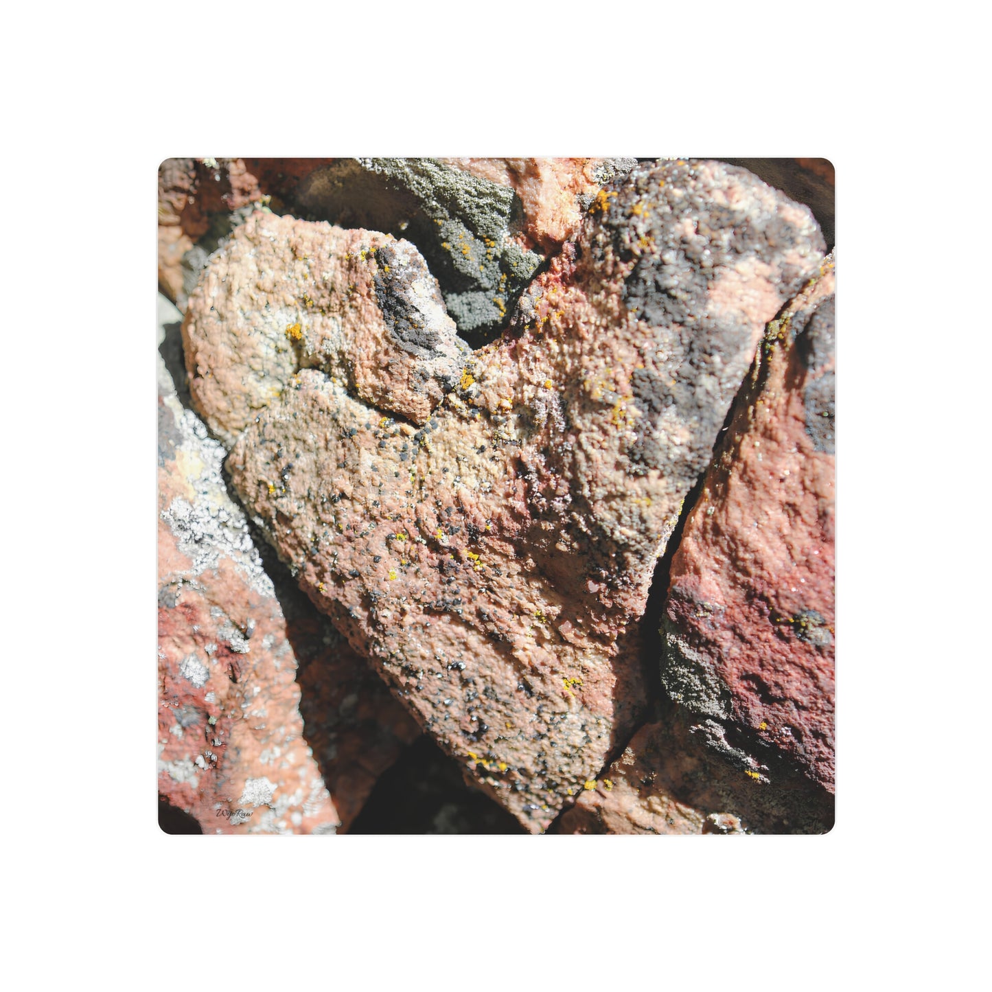 "Rock Heart" - Metal Wall Art
