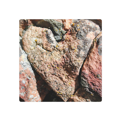 "Rock Heart" - Metal Wall Art