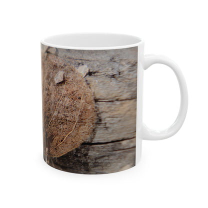 Remnants: "Skeletal Aspen Leaves" — Coffee Cup (11oz, 15oz)
