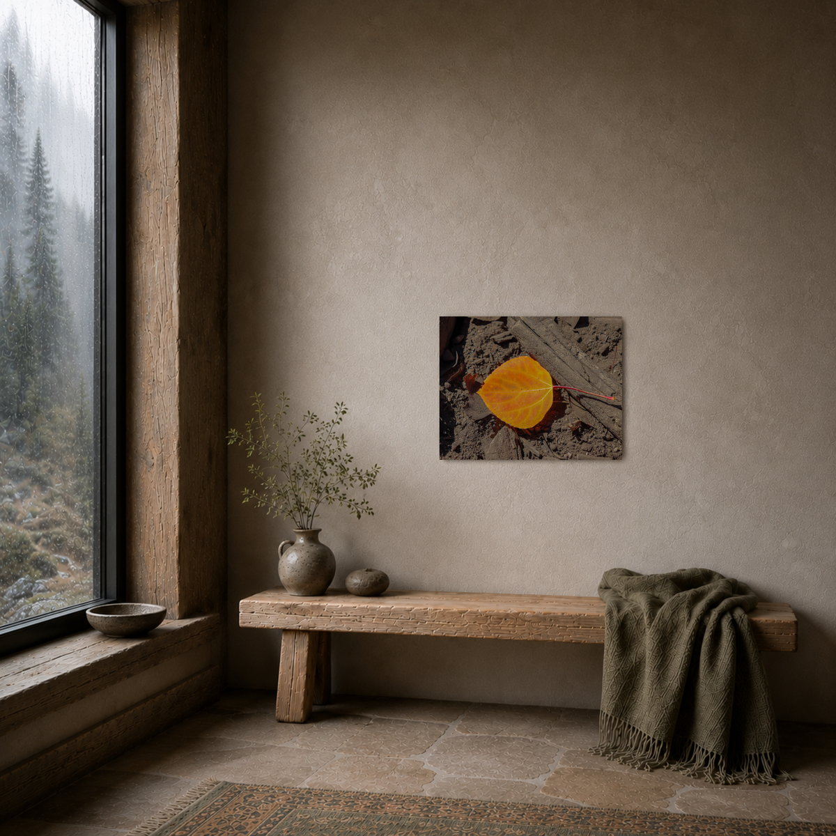 Autumn Leaf — Canvas Print