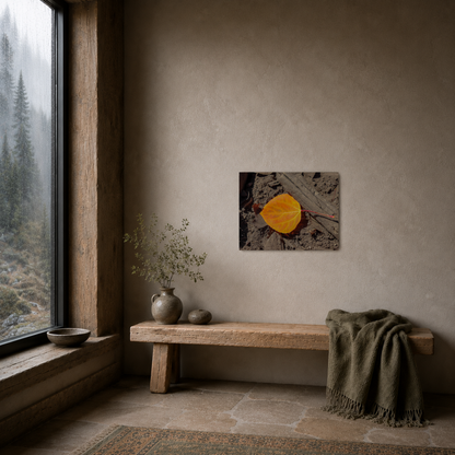 Autumn Leaf — Canvas Print