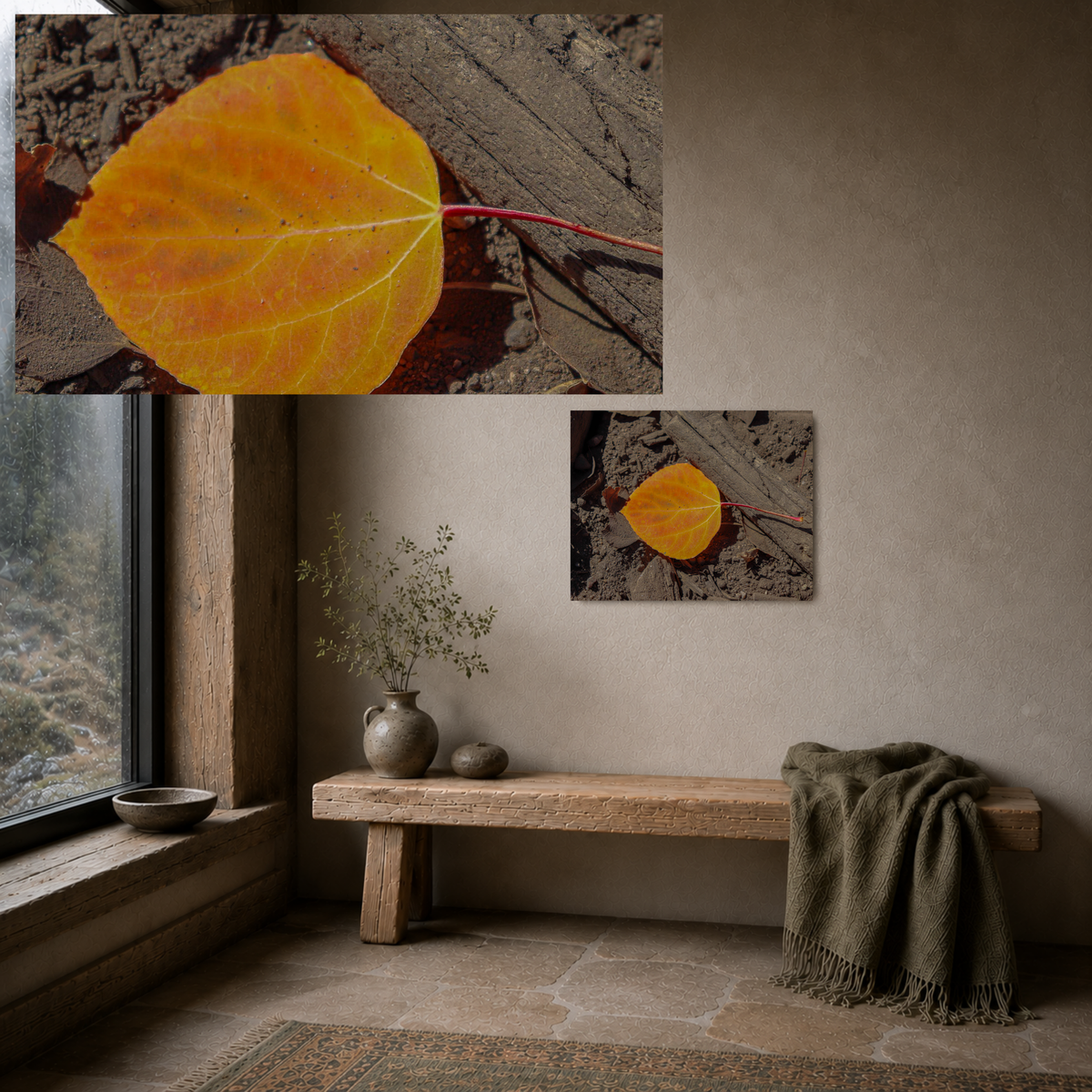 Autumn Leaf — Canvas Print